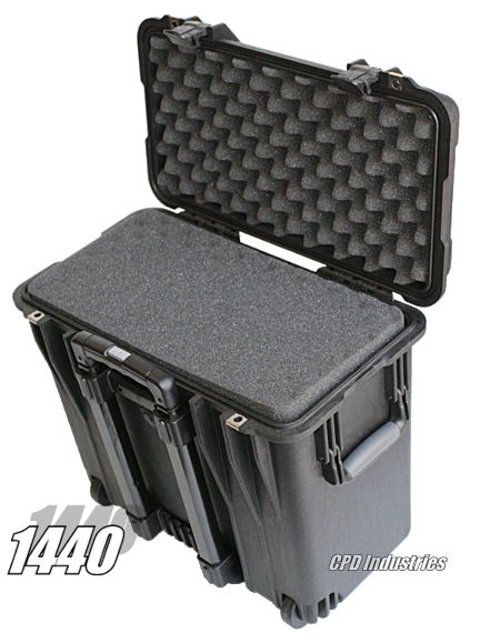 1440 carrying case with Pick 'N' Pluck Foam