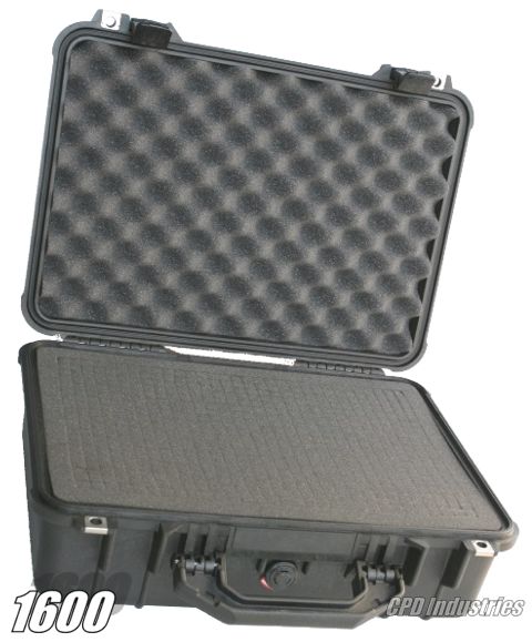 pelican 1600 with pick 'n' pluck foam