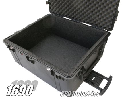 Pelican 1690 with 1" thick foam liner carrying case