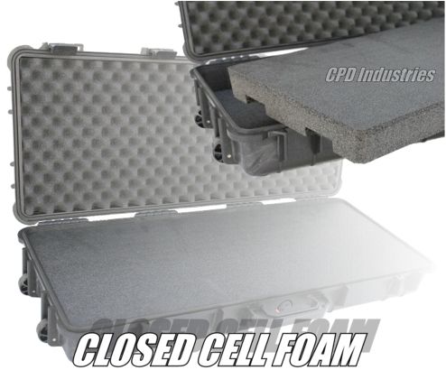gun cases with closed cell polyethylene foam
