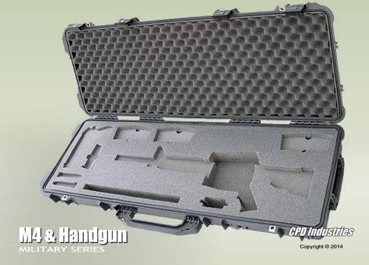 Pelican M4 rifle gun case