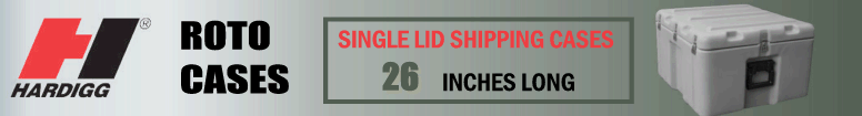 26" Long - Pelican Hardigg Roto Shipping Cases