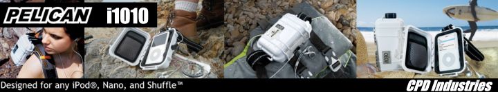 Pelican i1010 Case - Keeps Your iPod Protected While You Enjoy Your Music