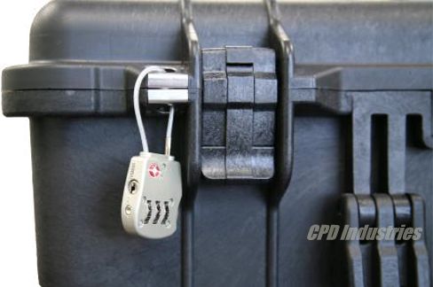 TSA accepted combination lock by Pelican
