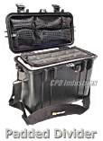 pelican 1430 case with padded divider