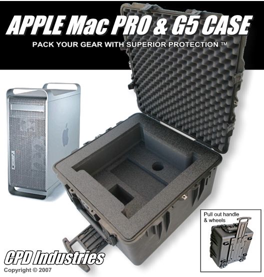 APPLE Mac PRO & G5 Carrying Case - Airline Safe - Check-in