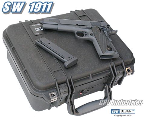 SW 1911 handgun carrying case